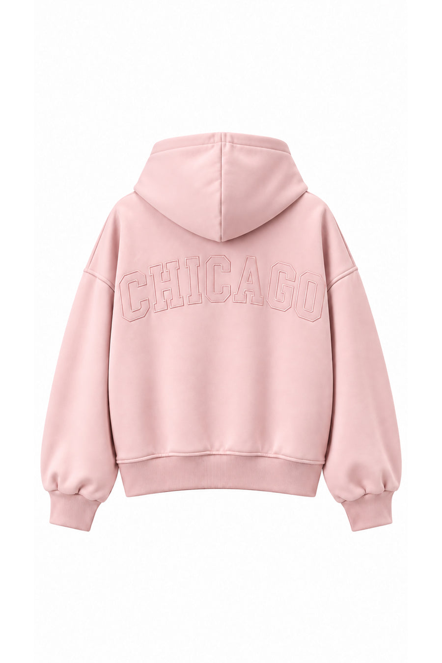 Lulus Friends Kadın Pembe Ekose Kapüşonlu3 İplik Sweatshirt — Pembe
