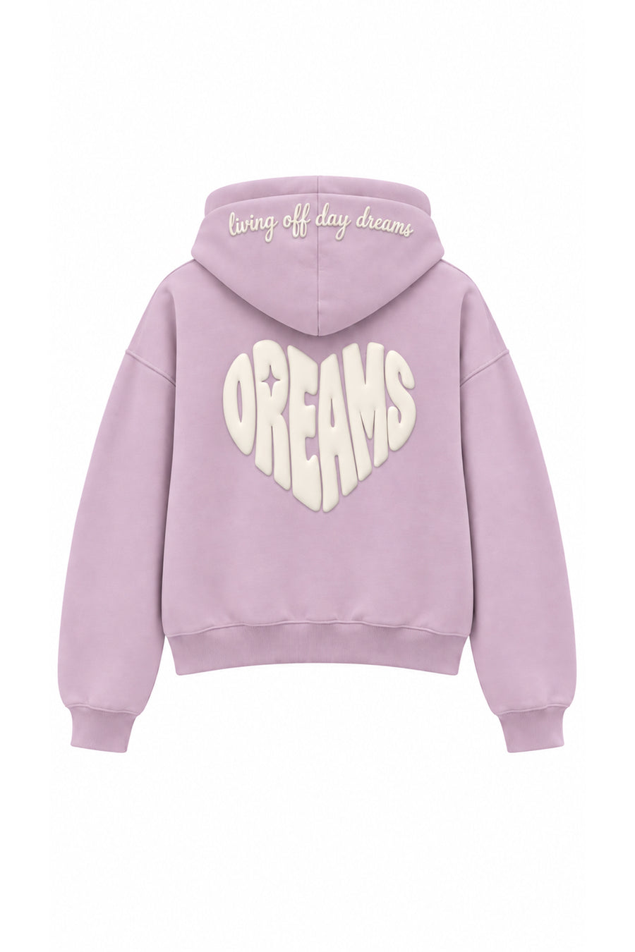 Lulus Friends Gri Kadın Sırt ve Kapüşon Baskı Detaylı 3 İplik Şardonlu Yumuşak Dokulu Rahat Kesim Kapüşonlu Sweatshirt Gri — Lila